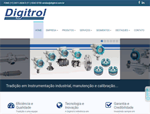 Tablet Screenshot of digitrol.com.br